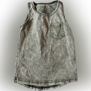 Little Bipsy Olive Green Sleeveless Top